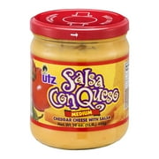 Utz Salsa Con Queso Medium, 16.0 OZ