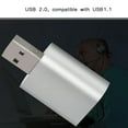 thumbnail image 3 of Super homeCA External USB Sound Card 7.1 Channel Aluminum Alloy Audio Adapter, 3 of 9
