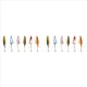 thumbnail image 4 of 12 Unids con Caja 100Mm 13G Flotador Popper SeñUelo de Pesca Artificial Cebo Duro Wobbler Rotating Tail Fishing Tackle, 4 of 5