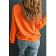 thumbnail image 3 of TinyCribz Women's Orange Game Day Sweatshirt, Casual Drop Shoulder 2XL, 3 of 5