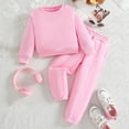thumbnail image 5 of Gunia Toddler Girls Sweatshirt And Jogger Set 2 Piece Athletic Outfits Set Sweatsuits Tracksuit Fall Winter Clothes,Size 1-8 Years, 5 of 9
