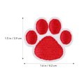 thumbnail image 2 of DEEPCRAFF 20Pcs Red Animal Paw Embroidered Applique Patches for Clothes Bags and Shoes, 2 of 6