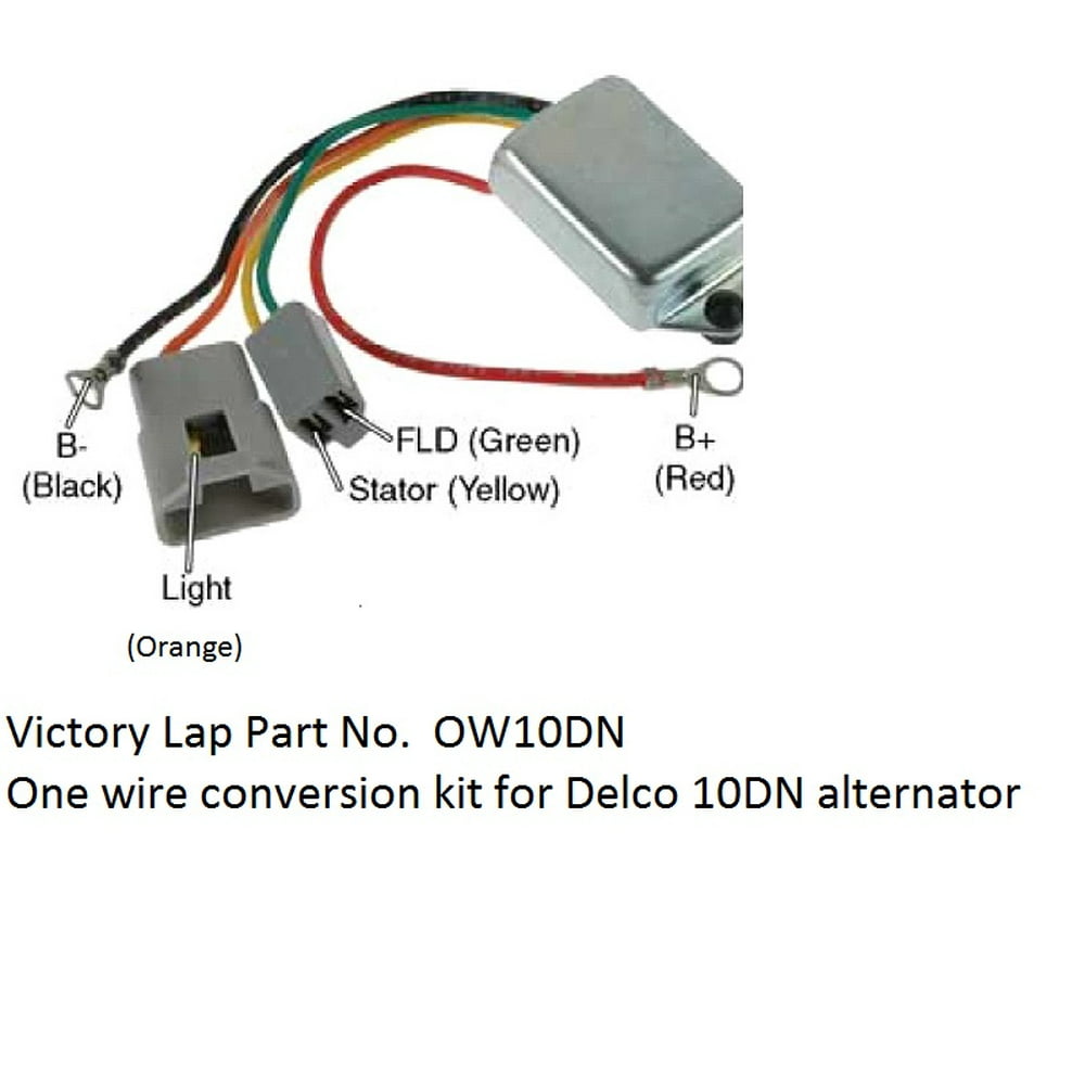 One Wire Alternator Conversion Kit OW10DN