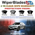 thumbnail image 2 of 2024 Acura ZDX Beam Wiper Blades Wipers w/2yr Warranty (Set of 2), 2 of 5