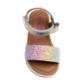 thumbnail image 4 of Kensie Girl Flatform Sandals (Little Kid Sizes), Pastel Glitter, 3, 4 of 8