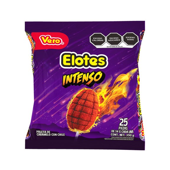 Paleta Vero Elote Intenso 25 piezas
