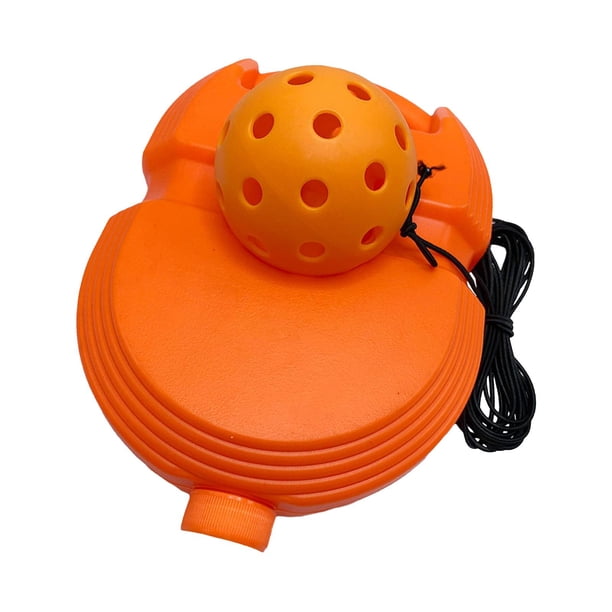 Entrenador de Pickleball mejora la velocidad con el ejercicio profesional de Pickleball Ball bola naranja