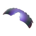 thumbnail image 2 of Walleva Purple Polarized Vented Replacement Lenses And Black Earsocks For Oakley M Frame Hybrid Sunglasses, 2 of 5