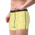 thumbnail image 4 of Naloa Daisies Flowers Print Mens Underwear - Boxers for Men, Classic Briefs for Men, 4 of 9