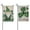 Gnome Shamrock Clovers, variant on St. Patrick's Day Garden Flag Holiday Garden Flag Gnome Shamrock Clovers Welcome Flag 12.5''×18'' 2PCS Linen Vertical Double Sided Outdoor Flag for Home,Spring Farmhouse Holiday Outside Decor