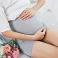 thumbnail image 6 of Women's Maternity Yoga Shorts Over The Belly Comfy Biker Workout Active Pregnancy Gym Short Pants, 6 of 8
