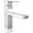 Chrome, variant on Delta 537-Mpu-Dst Velum 1.2 GPM Single Hole Bathroom Faucet - Brilliance Stainless