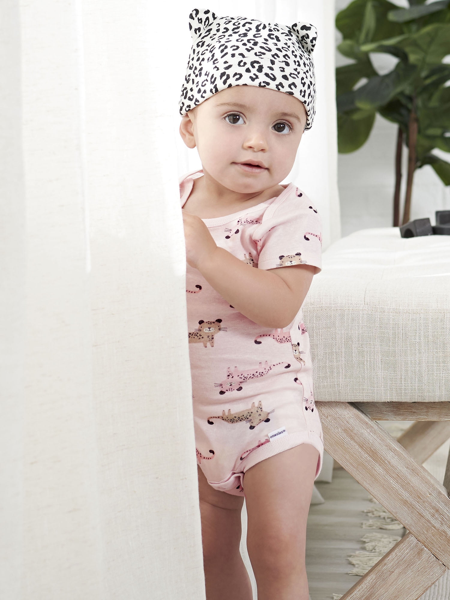 Gerber Baby Girls Caps & Mittens Set, 8-Piece