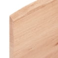 thumbnail image 3 of vidaXL Bathroom Countertop Light Brown 100x30x2 cm Treated Solid Wood, 3 of 4