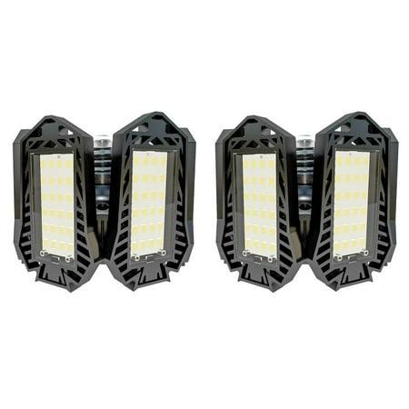 

Ibaste LED Garage Light Led Garage Lights Garage Light 6500K Ultra Bright Deformable Panels Shop Lighting For Workshop Basement Warehouse Garage Shop Gym economical
