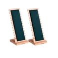 thumbnail image 1 of Set 2 Exhibidores Joyería Madera Organizador Collares, 1 of 4