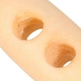 thumbnail image 3 of OFFIGAM Smooth Beige Oval Wood Buttons for Sewing and Crafting 50Pcs, 3 of 8