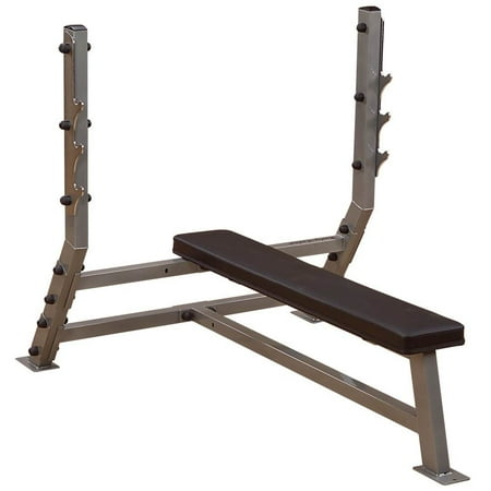 Body Solid Proclubline Sfb349g Flat Olympic Bench Walmart Com