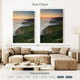 thumbnail image 3 of Elephant Stock Big Sur Ii Wall Art - Vertical Canvas Wall Art - Living Room Wall Decor - Beach Canvas - Gray And Blue Decor By Alan Majchrowicz - 32" x 48", 3 of 4
