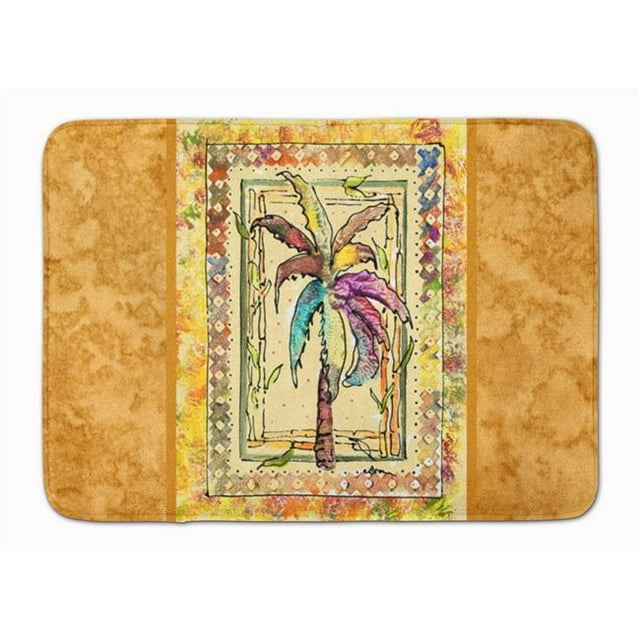 Tapis de Mousse à Mémoire Lavable en Machine Palm Tree