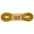 thumbnail image 1 of TOPTIE Metallic Glitter Flat Shoelaces 45 Inch, Fashion Bling Colored Shoelaces - Golden, 1 of 7