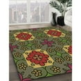 thumbnail image 2 of Ahgly Company Indoor Rectangle Patterned Bakers Brown Area Rugs, 4' x 6', 2 of 6
