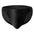 thumbnail image 2 of Valentine's Day Gifts for Him Meitianfacai Mens Underwear Men Casual Fashion Solid Low Waist High Fork Pants Briefs Underwear Mens Underwear Black, 2 of 3