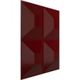 thumbnail image 2 of Ekena Millwork 11 7/8"W x 11 7/8"H Swindon EnduraWall Decorative 3D Wall Panel, Gloss Merlot (12-Pack for 11.76 Sq. Ft.), 2 of 6