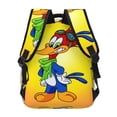 thumbnail image 4 of Woody Woodpecker Backpacks Cute Cartoon Casual School Laptop Bag, College Students Bookbag Computer Bag for Travel Hiking Work, 4 of 6