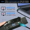 thumbnail image 5 of COSSIFTW 6000A Jump Starter Battery Pack Cold Start 6AWG Strong Booster Jumper Wire EC8 Port for 16.8L Gasoline or up to 14.8L Diesel, Passenger Car Motorcycle ATV UTV Truck Van RV Watercraft Tractor, 5 of 11