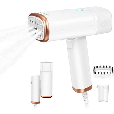 Paddsun Portable Handheld Clothes Steamer,Travel Steamer 1000W Fast Heat Fabric Wrinkles Remover For Garments Steamer Iron Clothes With Brush & Measure Cup For Home Office Business Trips