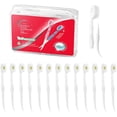 thumbnail image 1 of JOUGE Disposable Mini Toothbrush with Toothpaste Portable Travel Toothbrushes for Work or Travel 20pcs (Green Tea), 1 of 1