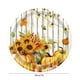 thumbnail image 3 of 24 platos de papel con temática de Acción de Gracias, diseño de vetas de madera, vajilla desechable para fiesta de otoño, estampado de calabaza y hoja de arce, 23 x 23 cm, 3 of 6