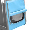thumbnail image 1 of facefd Pet Carrier Dogs Below 6kg Cats Below 9kg Portable Dog Backpack for Walking Blue, 1 of 8