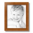thumbnail image 1 of ArtToFrames 8" x 11" Honey Picture Frame, 8.5x11 inch Brown Wood Poster Frame (WOM-4097), 3 Pack, 1 of 7