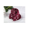 thumbnail image 5 of INSPIRE CHIC Women's 50cm Square Scarf Vintage Retro Polka Dots Head Neck Scarves Neckerchief Red 19.69*19.69 inch, 5 of 5
