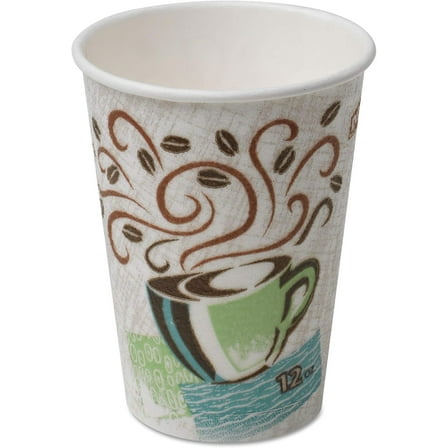 PerfecTouch 12 oz. Insulated Paper Hot Coffee Cup by GP PRO ( ) Haze 5342CDSBP 160 Cups Per Case Design