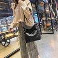 thumbnail image 3 of Womens Shoulder Bag Fashion Rivet Decor Crossbody Messenger Bag Bucket Bag, 3 of 9