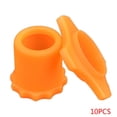 thumbnail image 1 of Anillo de micrófono de 10 Uds., Micrófono de mano a prueba de sacudidas, anillo de protección de micrófono antideslizante, dispositivo KTV de manga de varilla inferior seitruly JJ24097-02, 1 of 2