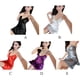 thumbnail image 5 of Qarigey Camisón Sexy Mujer Chica Encaje Cuello En V Ropa De Dormir Vestido Camisón, Negro, M Ropa interior Blanco XXL Qarigey AP001123-08, 5 of 6