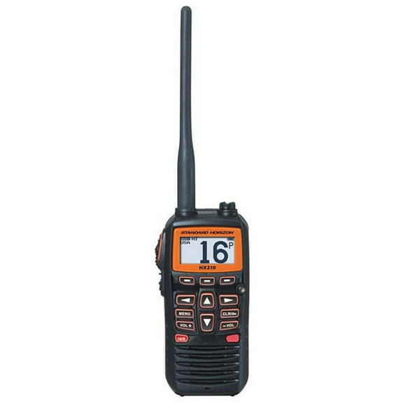 STANDARD HORIZON HX210 6W COMPACT FLOATING HANDHELD VHF