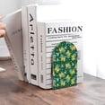 thumbnail image 6 of Pofeuu Tropical Fruit Print Large Bookend Hold Heavy Books- Wood Bookends for Heavy Books Heavy Duty Book Ends Wood Bookends for Office Desk Non-Skid, 6 of 7