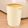 thumbnail image 4 of Trash Can Cabinet Wastebasket Large Trash Can Capacity Household Pressure Ring Bathroom Toilet Living Room Kitchen Bedroom Waste Tissue Baskets, 4 of 6