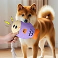 thumbnail image 6 of Lunxisen 2 Pcs Squeaky Dog Toys for Small Dogs Puppy Fish Squeak Pet Toys for Interactive Play, Boredom Relief Teeth Cleaning, 6 of 8