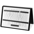 thumbnail image 1 of Soporte plegable para patrones de tejer con forma de flauta y 4 imanes, color negro, 1 of 1