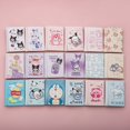 thumbnail image 5 of Sanrio Kuromi-monedero de dibujos animados para niños, billetera corta con hebilla, tarjetero, Kawaii, novedad, 5 of 5