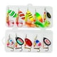 thumbnail image 3 of 10 Piezas Señuelos de Pesca Kusrkot Spinnerbait Set para Lucio Bass Trucha Estilo D, 3 of 8