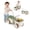 Green, variant on Gymax 3-in-1 Kids Ride On Push Car Foot-to-Floor Sliding Car for Toddler w/ Rope Pink