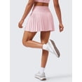 thumbnail image 2 of Falda CRZ YOGA Deportiva Plisada de Cintura Alta Rosa Talle S, 2 of 3