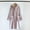 Pink, variant on FDGIU Long Fluffy Bathrobe for Women, Plush Sleepwear Robe, Warm & Cozy Long Sleeve Nightgown Loungewear